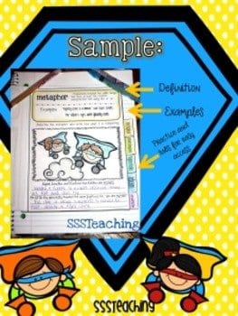 Figurative Language Interactive Tab Book - Image 2