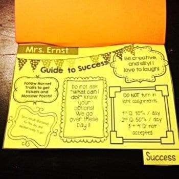 EDITABLE Back to School Flip Book - Image 4