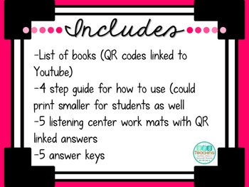 Drawing Conclusion- QR Listening Center and Work Mats - Image 2