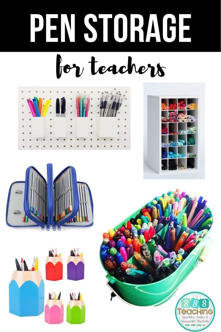 5 Pen Organizers for Teachers